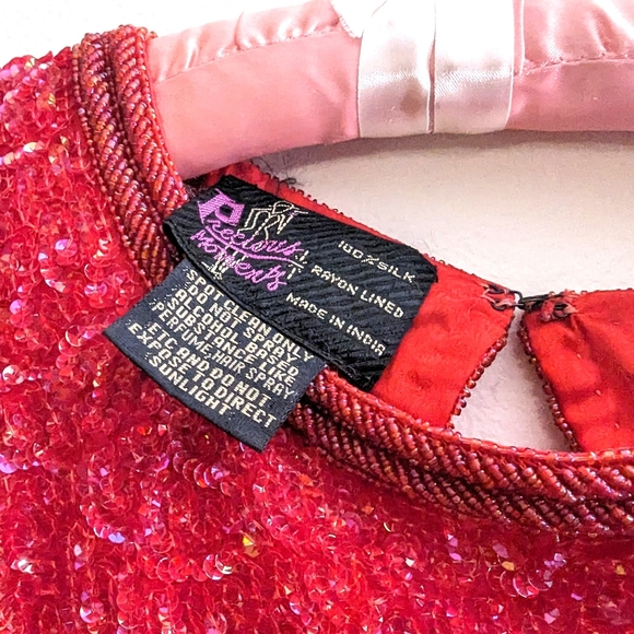 Red sequin dress - Picture 3 of 6